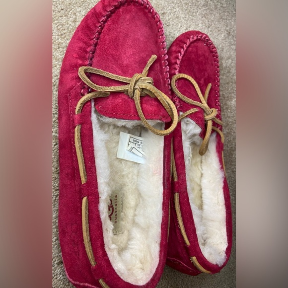 UGG Red Moccasins - Picture 2 of 8